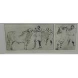 S. R. Richardson 'Perth Bull Sales, February 1996' Limited Edition Print, signed, entitled in pencil