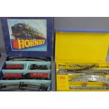 Hornby train tank passenger set No.41, Hornby Duplo electric train and various Hornby Duplo boxed