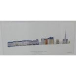 After William Highet 'Edinburgh - The Royal Mile, High Street and the Tron Church' Pencil signed