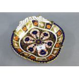 Royal Crown Derby Imari pattern dish, 24cm wide