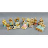 Collection of twelve Pendelfin figures, (12)