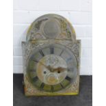 Long case clock face 13 inch