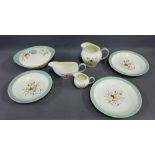 Wedgwood 'Tiger Lily' patterned dinner service (a lot)