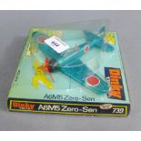 Dinky Japanese Fighter Plane A6 M5O-sen No.739, boxed