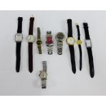 A quantity of vintage and later wristwatches (a lot)