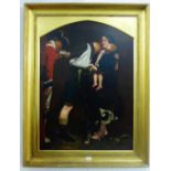 Early 20th Century English School After John Everett Millais 'The Order of Release' Oil-on-Canvas,