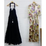 Quantity of ladies vintage evening dresses (a lot)