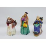 Three Royal Doulton figures to include 'Bridget' HN2070, 'Grandma' HN2052 and 'A Stitch in Time'