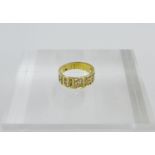 18 carat gold 'Hubert' diamond ring