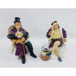 Two Royal Doulton figures to include 'The Coachman' HN2282, and 'Old King Cole' HN2217, tallest