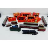 Hornby Dublo boxed trucks with a BR06 OT Loco etc., (a lot)