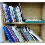 Quantity of map reference books contained over two shelves (a lot)