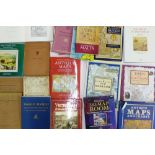 Quantity of hardback map reference books to include 'The Shape of the World and Victorian Britain