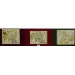 Three 18th century coloured maps of Asia to include Asia according to the Latest Observations,