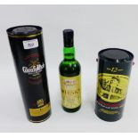 Whisky to include Bunnahabhain Single Islay, 12 years, 40% vol, 70cl and boxed, Glenfiddich