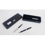 Mont Blanc Meister Struck ball point pen, Parker pen and propelling pencil (3)
