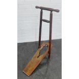 Boot jack, 90 x 38cm