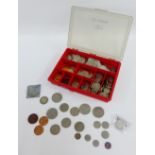 A collection of mainly UK pre decimal coins, etc (a lot)