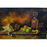 Morag Sutherland 'Still Life' Oil-on-Canvas Signed and framed, 75 x 50