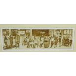 Michael McVeigh 'Cask & Barrel', Edinburgh' Engraved print numbered 54/100, entitled and signed in