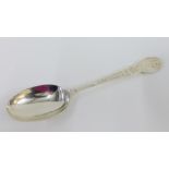 Silver NRA spoon by Elkington & Co, Birmingham 1931, 22cm long