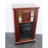 Glass fronted cupboard by Titchmarsh & Goodwin, 92 x 54cm