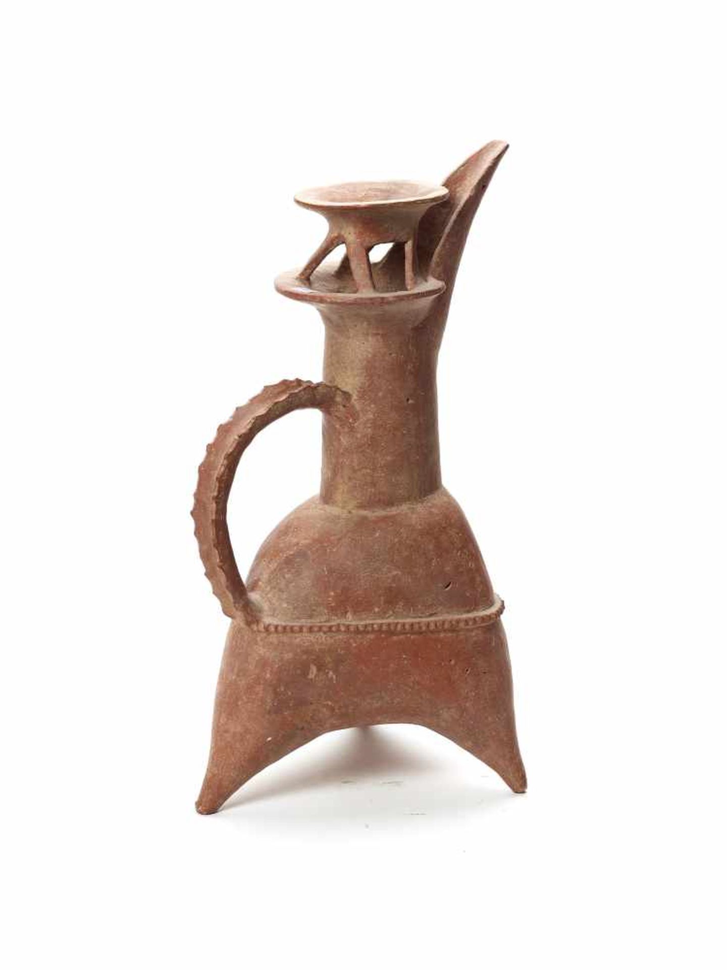 A CHINESE GUI TRIPOD VESSEL – C. 2800-2400 BC.CeramicChina, Dawenkou Culture, Neolithic period, c. - Image 2 of 4