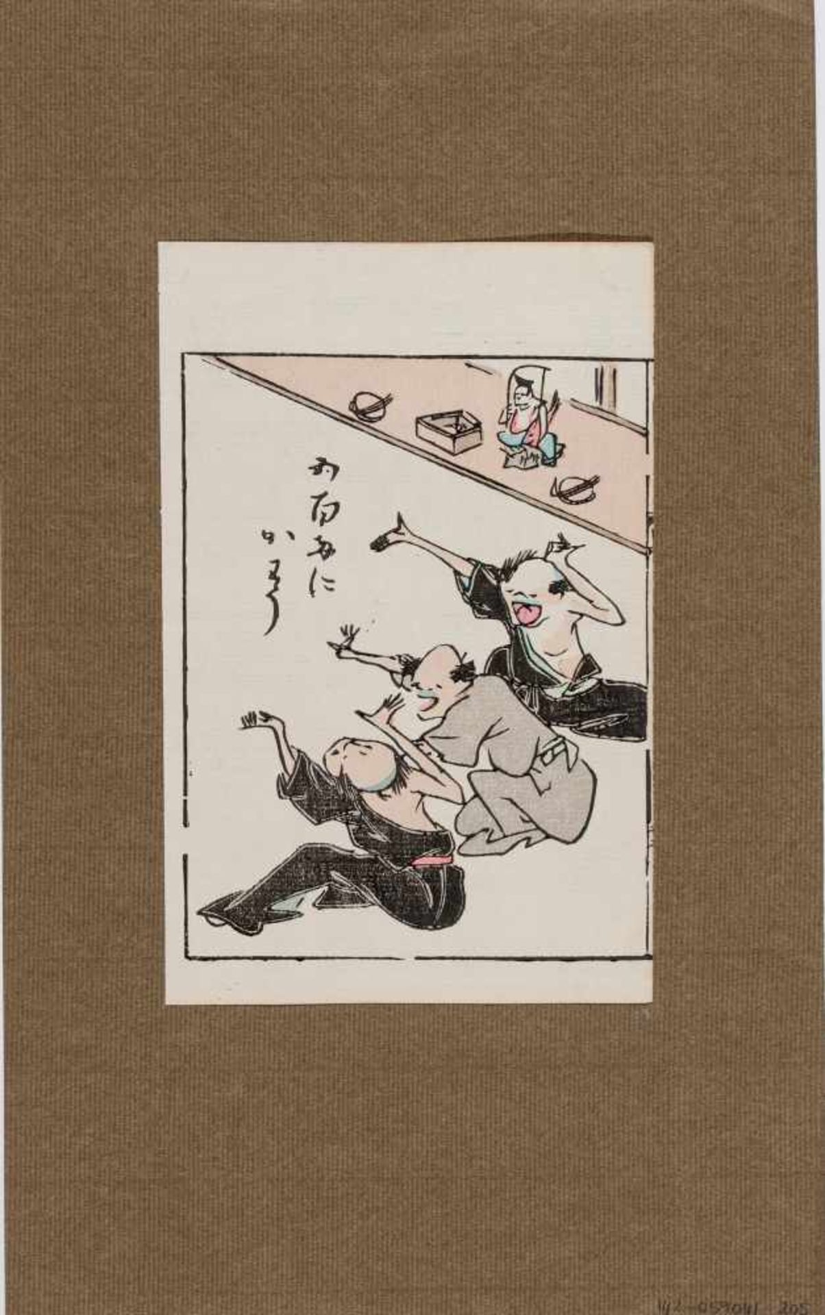 EIGHT JAPANESE COLOR WOODBLOCK PRINTS, 19TH-20TH CENTURYOriginal color woodblock printsJapan, 19th- - Bild 2 aus 9