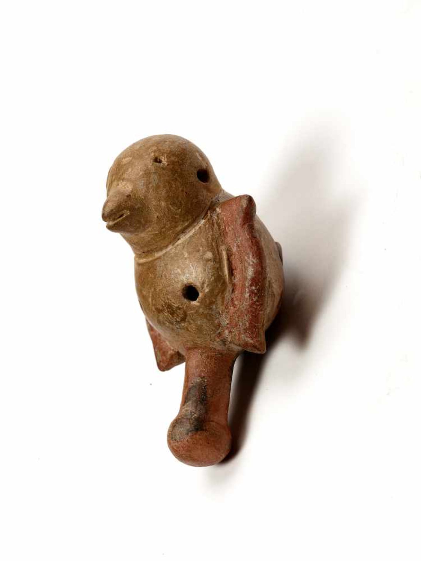 TL-TESTED BIRD-SHAPED PIPE - CHORRERA CULTURE, ECUADOR, C. 5TH CENTURY BCFired clayChorrera culture, - Image 3 of 3
