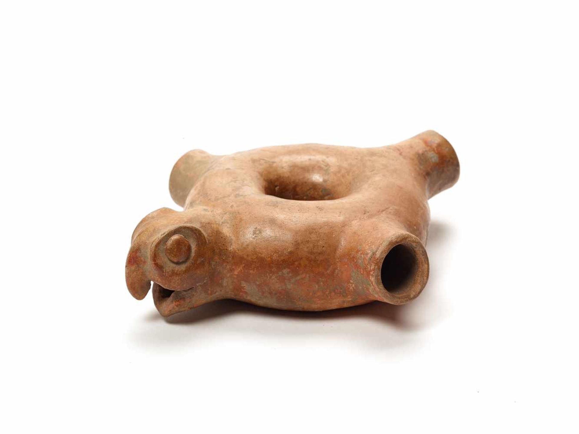 MAYA TUBE OBJECT, TIQUISATE REGION, GUATEMALA, C. 700-900 ADFired clayMaya, Tiquisate region, - Image 3 of 4