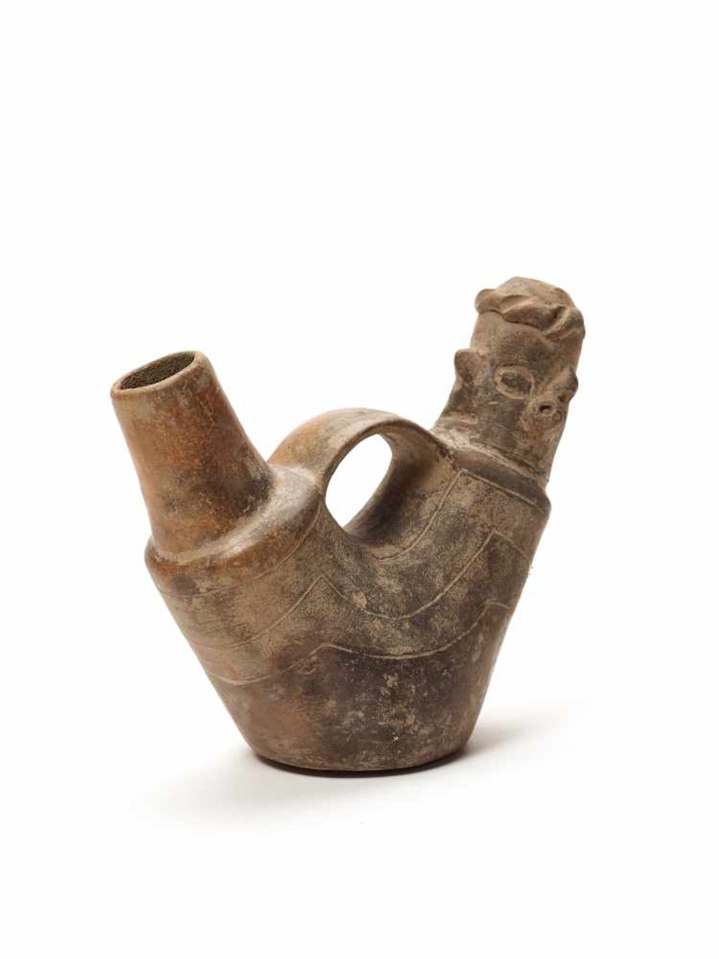 U-SHAPED VESSEL - SALINAR CULTURE, PERU, C. 200 BCBlack fired claySalinar culture, Peru, c. 200 BCOf - Image 4 of 4