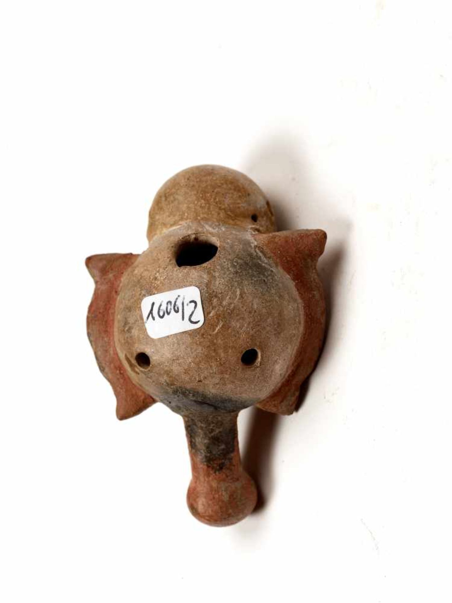 TL-TESTED BIRD-SHAPED PIPE - CHORRERA CULTURE, ECUADOR, C. 5TH CENTURY BCFired clayChorrera culture, - Image 2 of 3