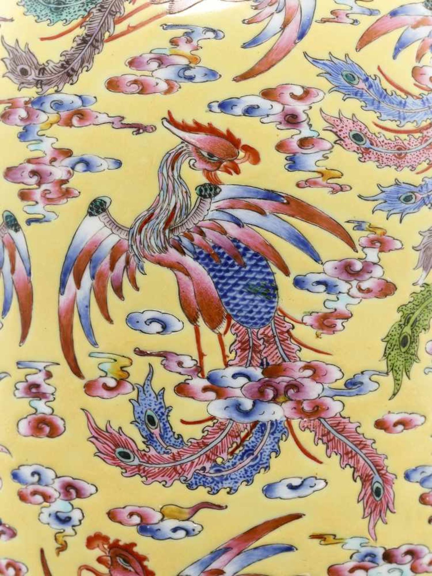 A PHOENIX MEIPING, REPUBLICAN PERIODChina, first half of 20th century. Neatly painted in vivid - Image 8 of 8