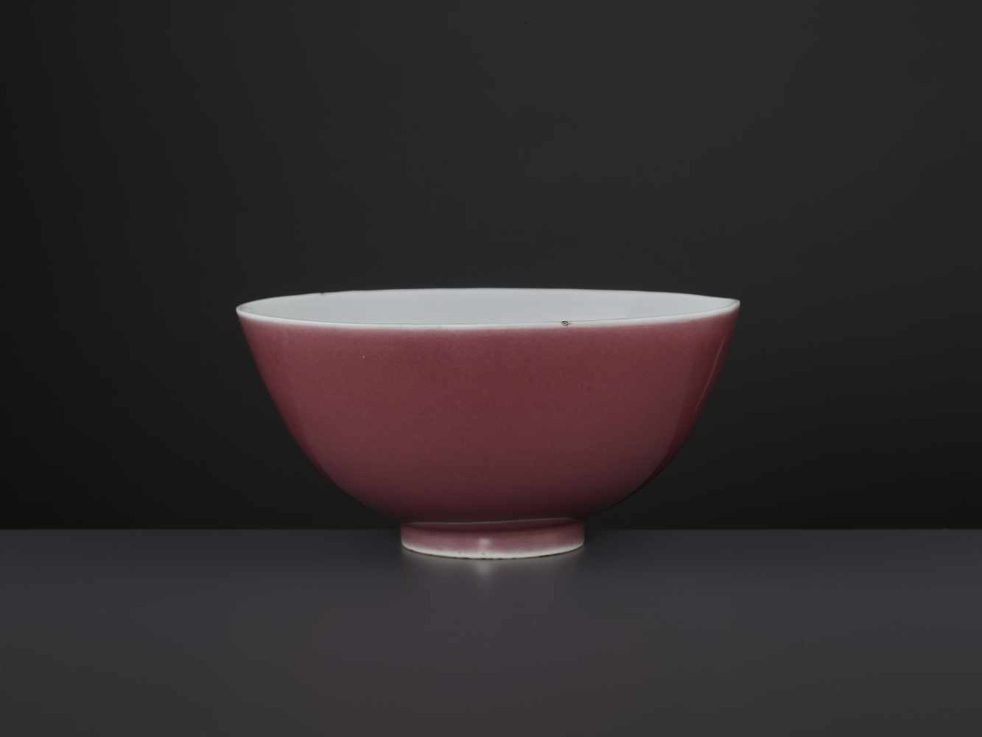 A QIANLONG MARK & PERIOD BOWLChina, 1736-1795. The deep rounded sides rising from a short foot, - Image 7 of 8