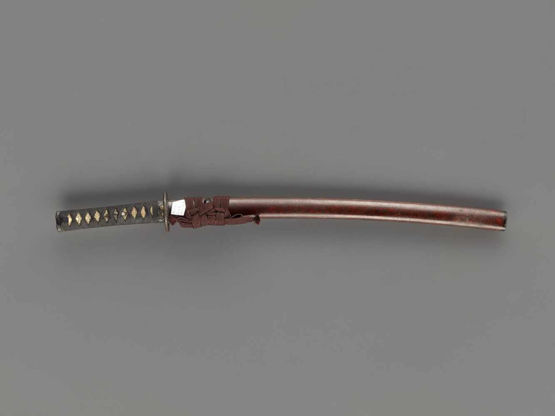 A WAKIZASHI IN KOSHIRAE BY MORITAKA Japan, probably late 16th century, Muromachi period (1336- - Image 10 of 10