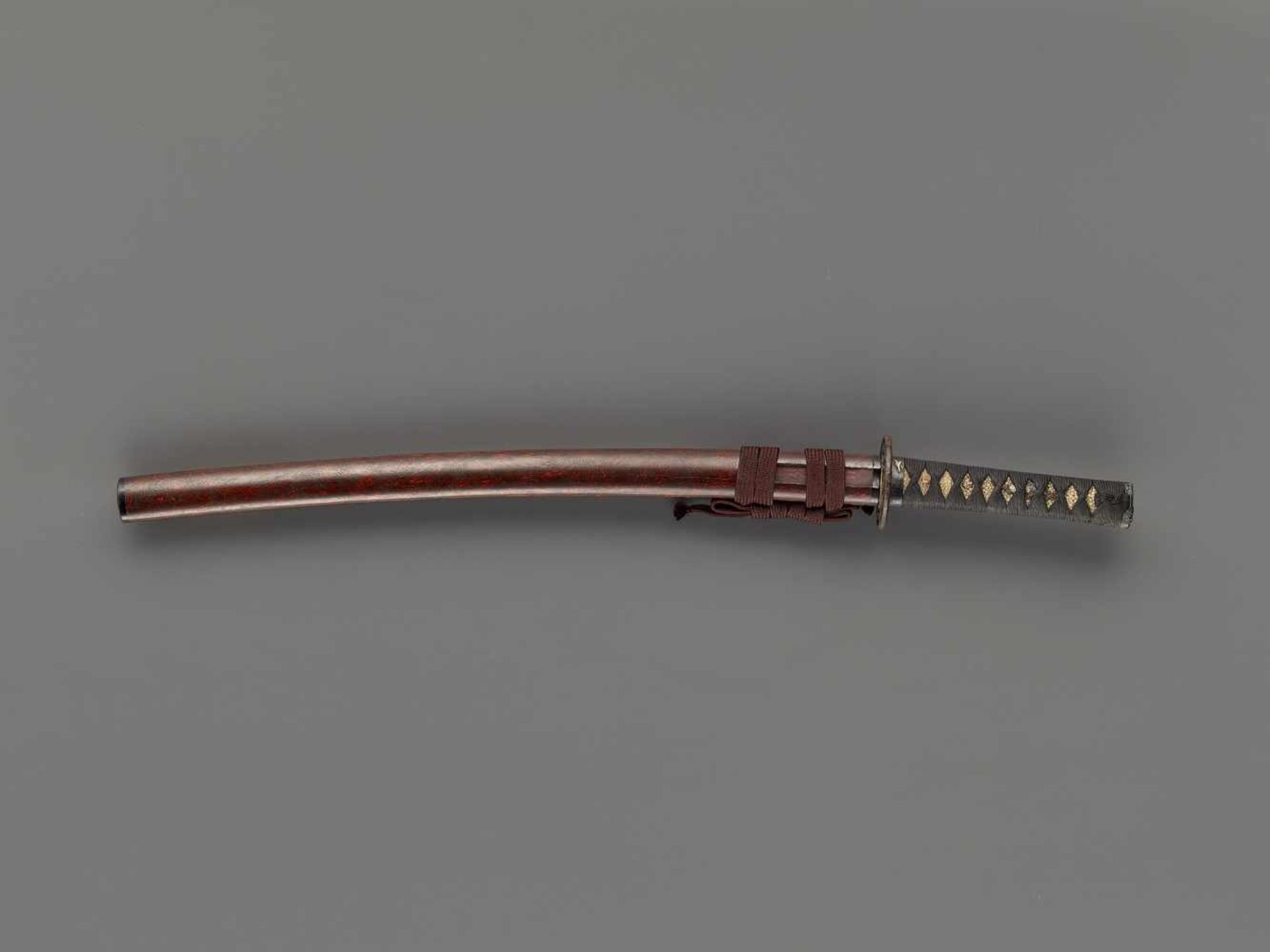 A WAKIZASHI IN KOSHIRAE BY MORITAKA Japan, probably late 16th century, Muromachi period (1336-