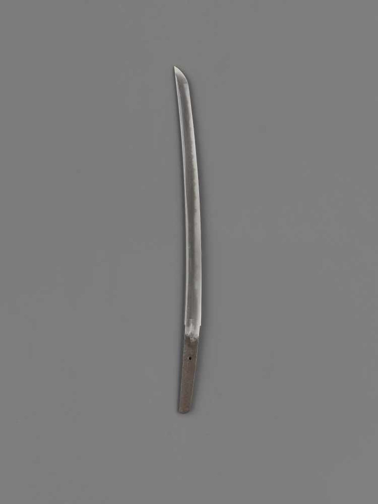 A WAKIZASHI IN SHIRASAYA BY SUKESADA Japan, c. mid-18th century, Edo period (1615-1868)The blade: - Image 4 of 7