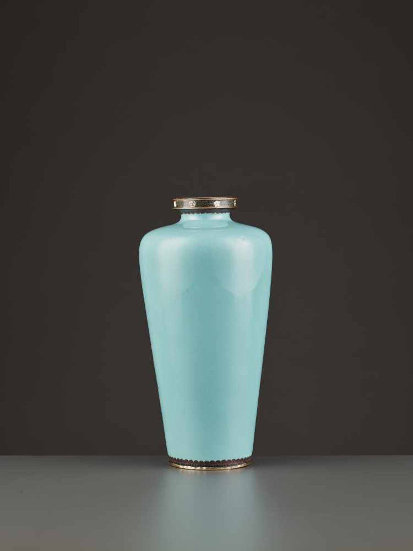 A HAYASHI CHUZO CLOISONNÉ VASE Japan, Meiji period (1868-1912). The baluster vase decorated in - Image 3 of 8