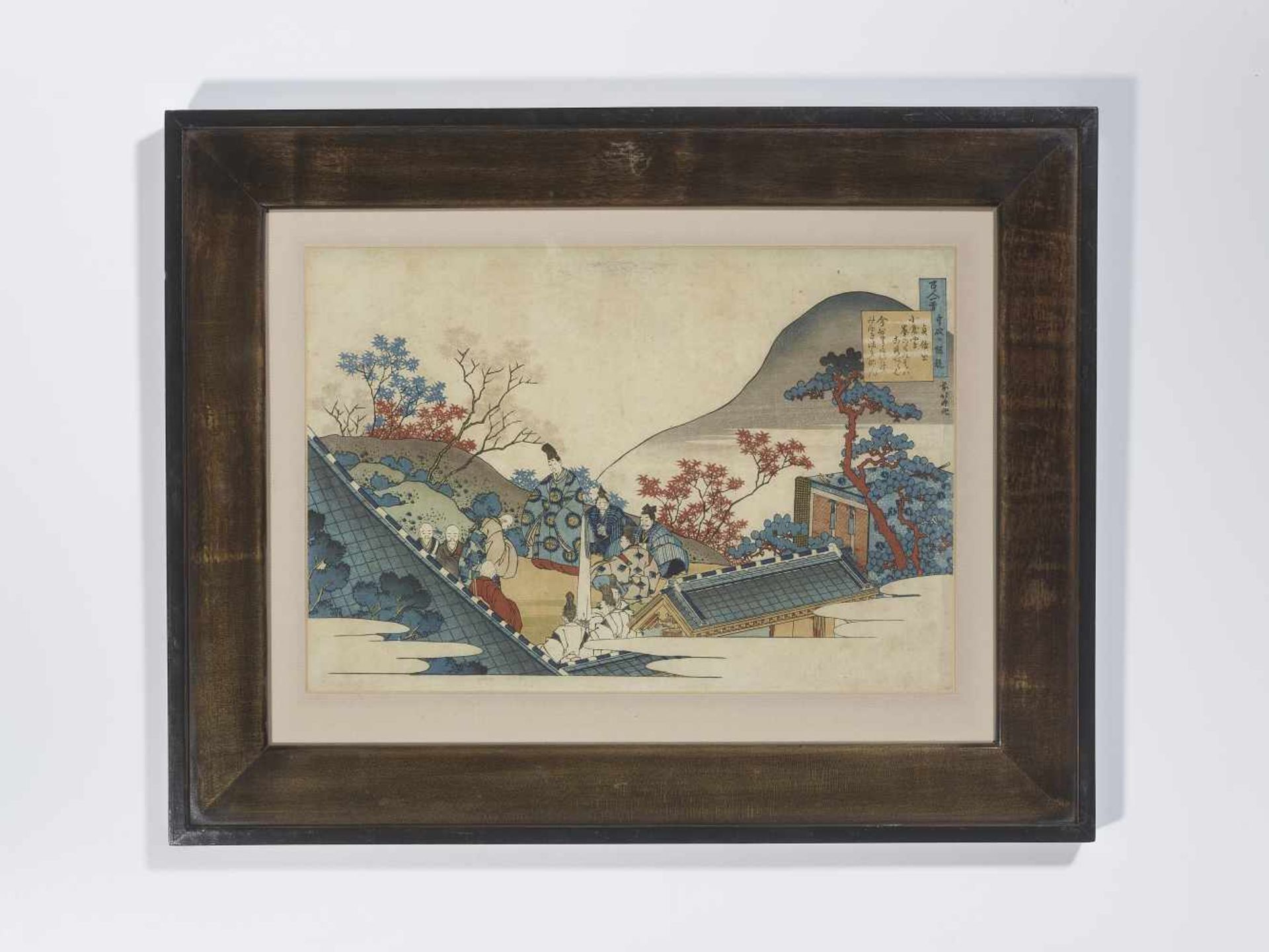 KATSUSHIKA HOKUSAI (1760 – 1849), TEISHIN-KO Japan, ca. 1835-1836. Woodblock print (nishiki-e), - Image 7 of 8