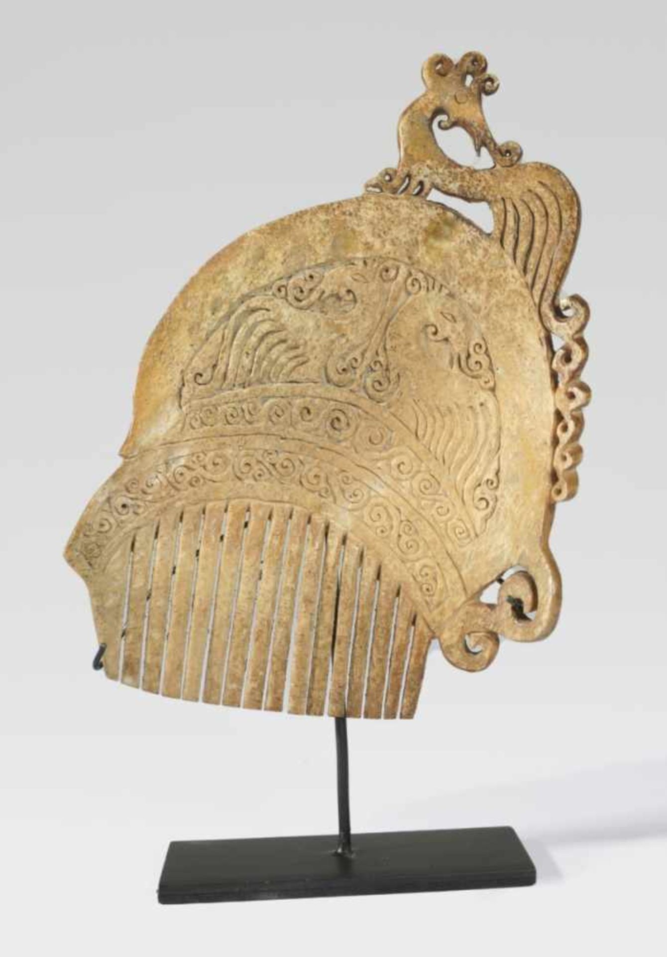 A Rare Crown Comb, Indonesia, Tanimbar-Islands, probably Selaru 1950-1960, Headdress