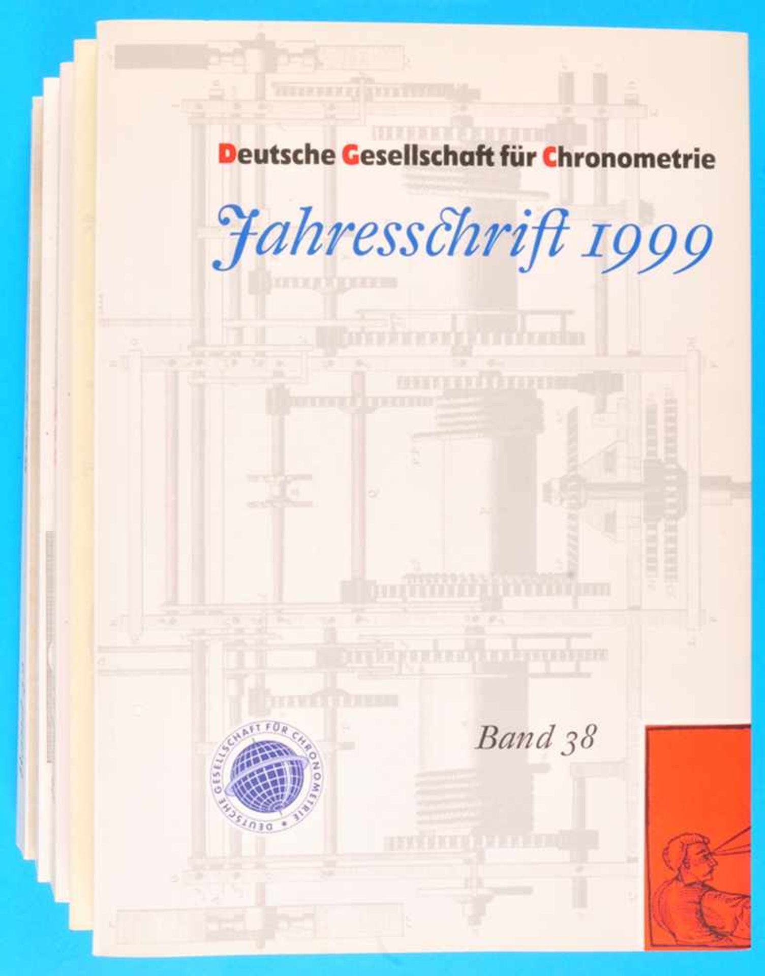 7 Jahresschriften der „Deutschen Gesellschaft für Chronometrie“7 Jahresschriften der „Deutschen