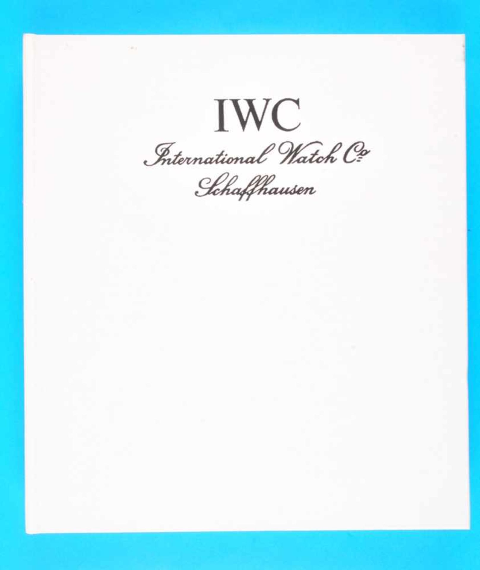 Hans-F. Tölke, Jürgen King, IWC, International Watch Co. SchafffhausenHans-F. Tölke, Jürgen King,