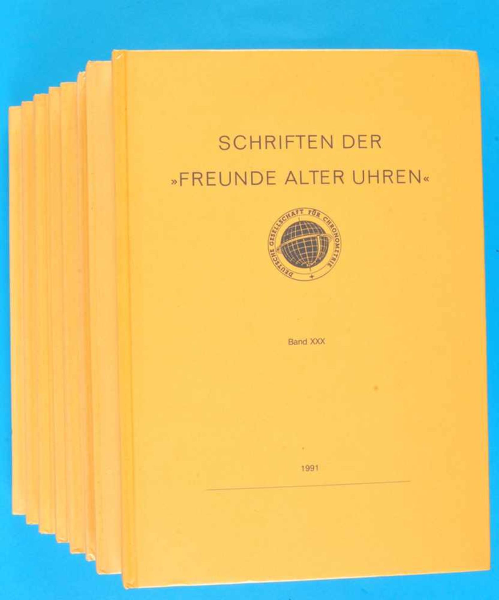 5 Jahresschriften der „Deutschen Gesellschaft für Chronometrie“5 Jahresschriften der „Deutschen