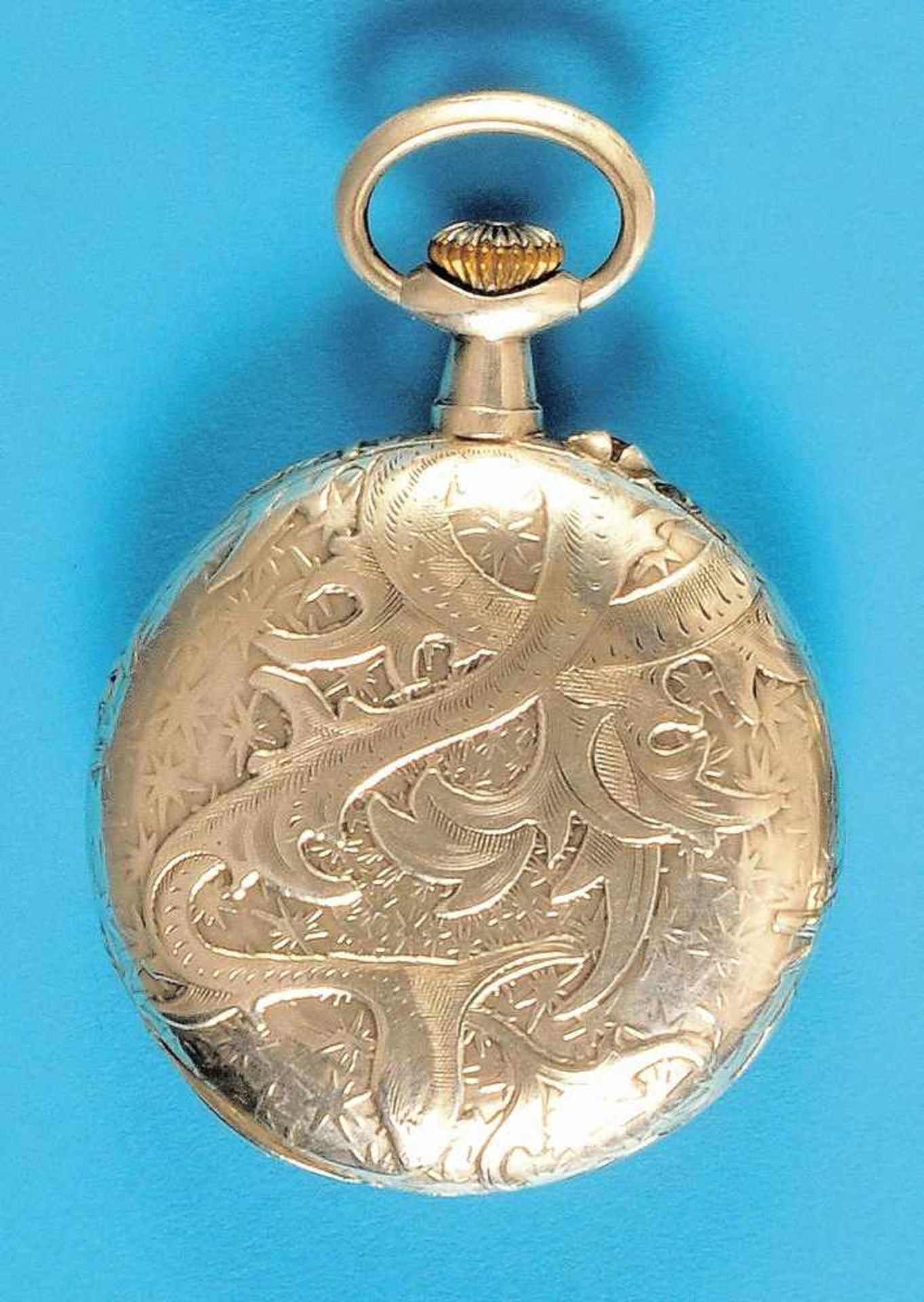 Silver motive pocket watch, Hermann Graseck, FreiburgSilberne Motivuhr, Taschenuhr, Hermann - Bild 2 aus 2