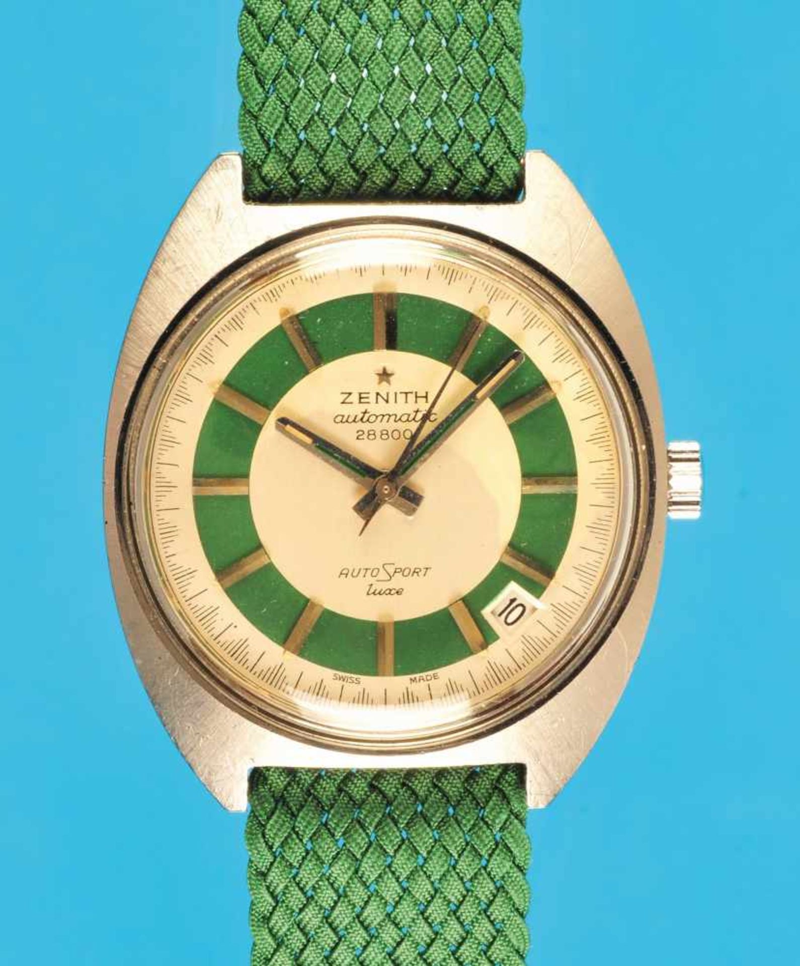 Steel wristwatch chronograph Zenith Automatic, 28800 Auto-SportStahlarmbanduhr- Chronograph, Zenith,