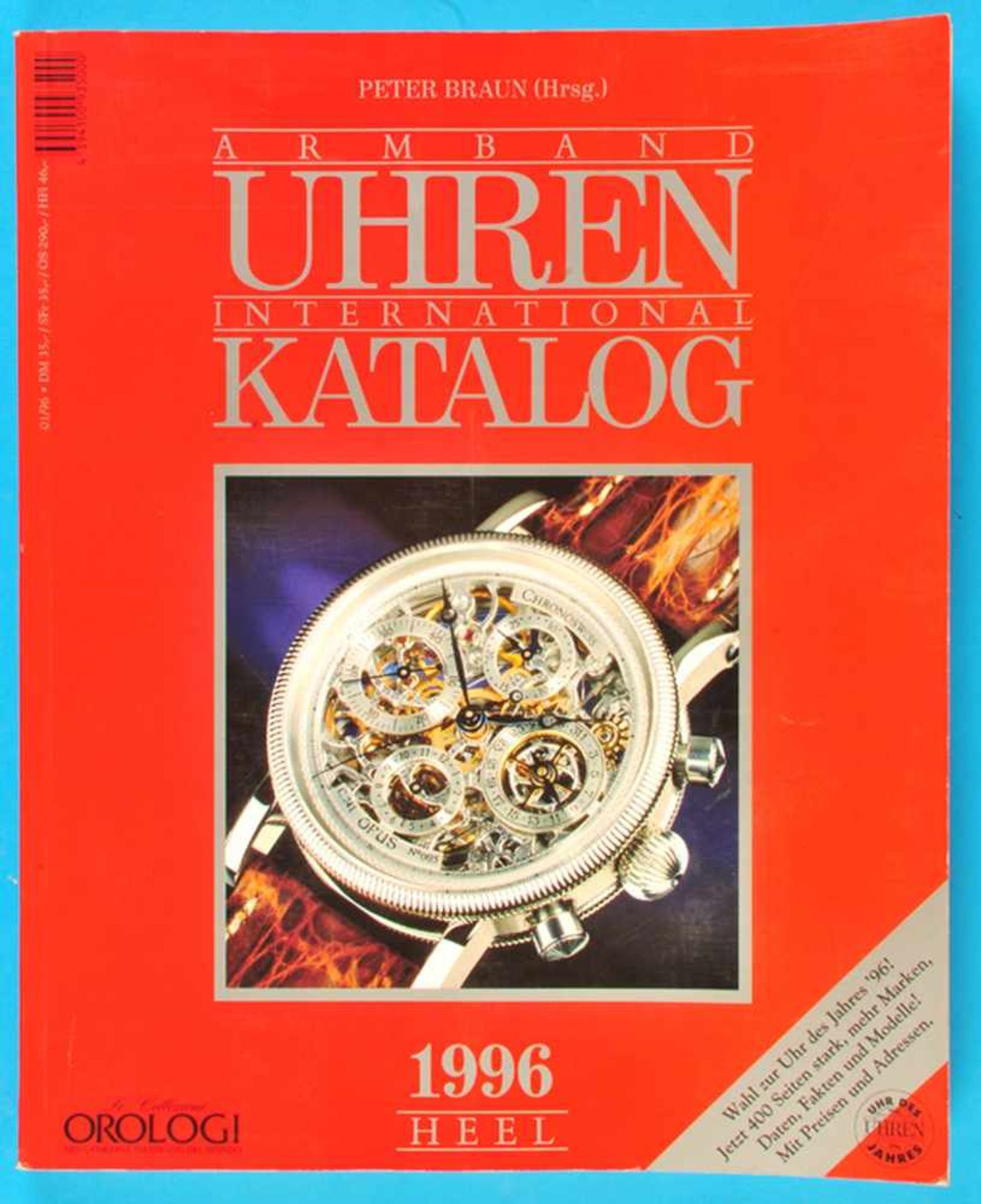 Heel, Armbanduhren-International-Katalog 1996, 400 Seiten, Großformat (5753)Heel, Armbanduhren-