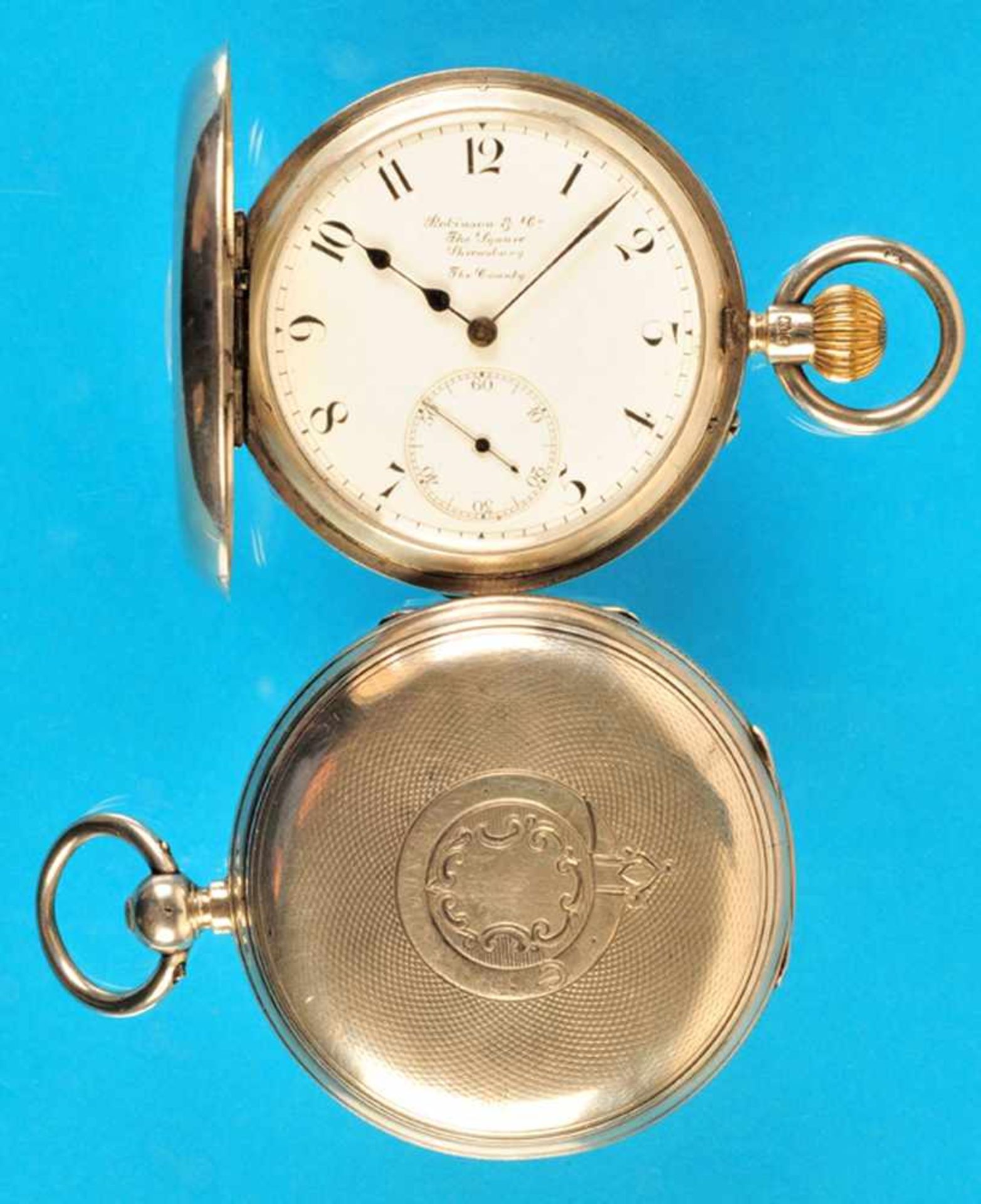 Bundle with 2 english silver pocket watchesKonvolut mit 2 englischen Silbertaschenuhren, John - Bild 3 aus 3