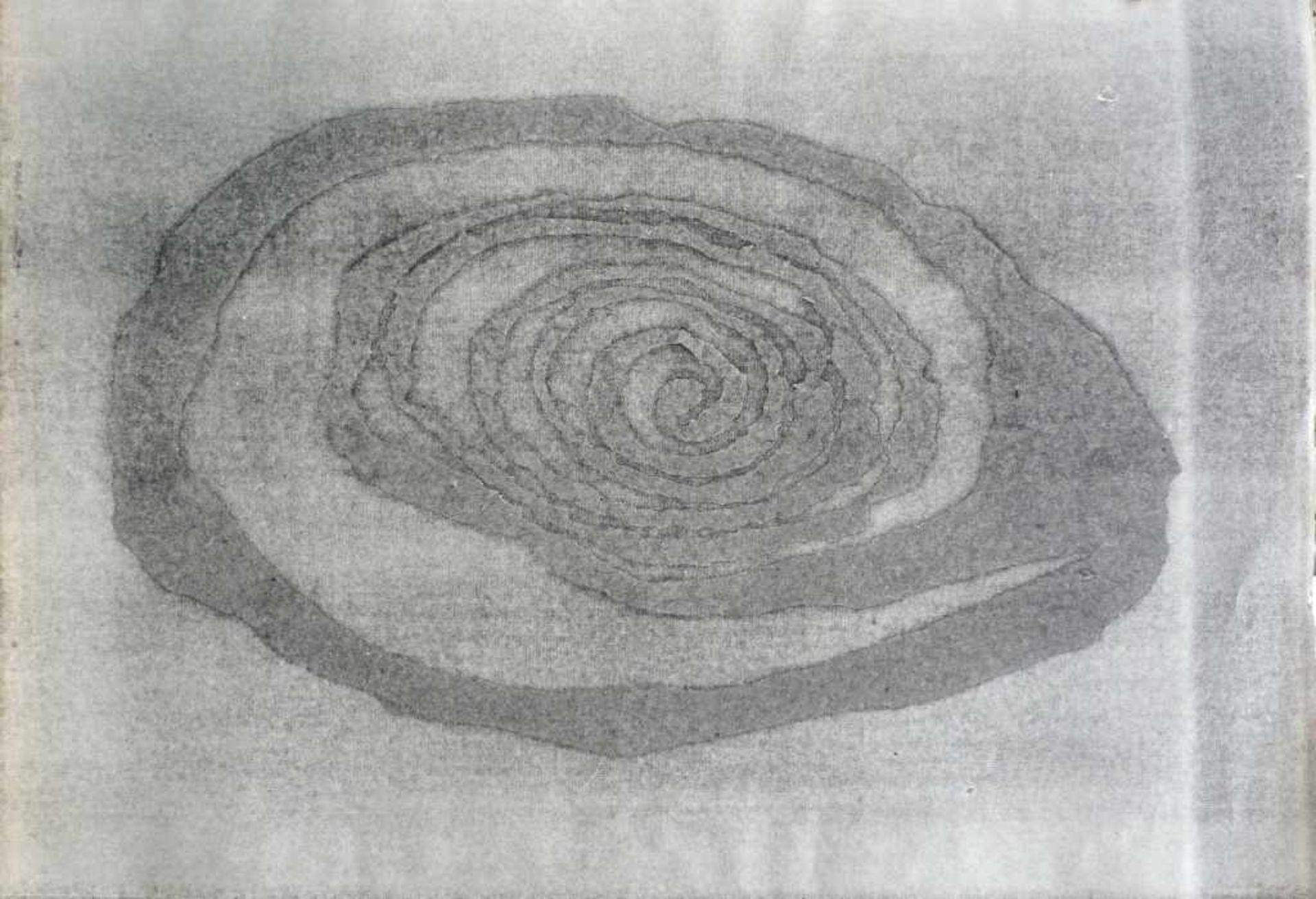 DENNHARDT, KLAUS: "Komposition", 1982Monotypie auf Bütten64,0 x 92,0 cmsigniert und datiert- - -23.