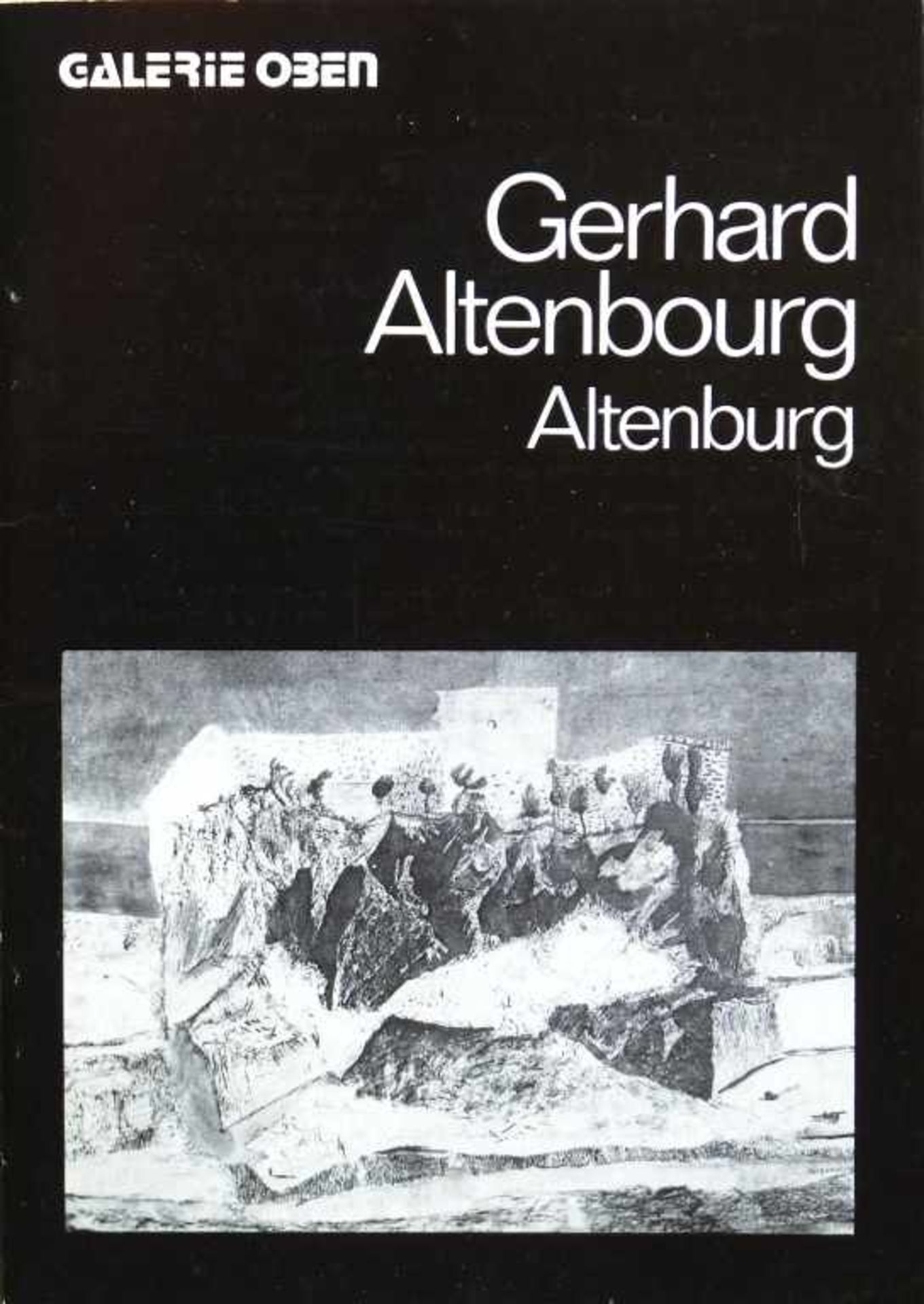 ALTENBOURG, GERHARD (Gerhard Ströch): "Gerhard Altenbourg, Altenburg", 198134 Seiten: zahlreiche s/