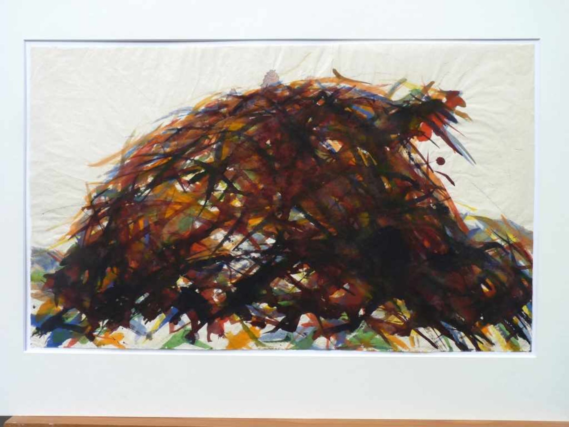 UHLIG, MAX: "Sitzende", 1984Aquarell auf Japan62,0 x 56,0 cmsigniert und datiert18/02- - -23.00 %